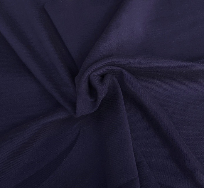Prewashed Organic Cotton Tencel Spandex 2x1 Rib Knit Fabric by Yard Off  White